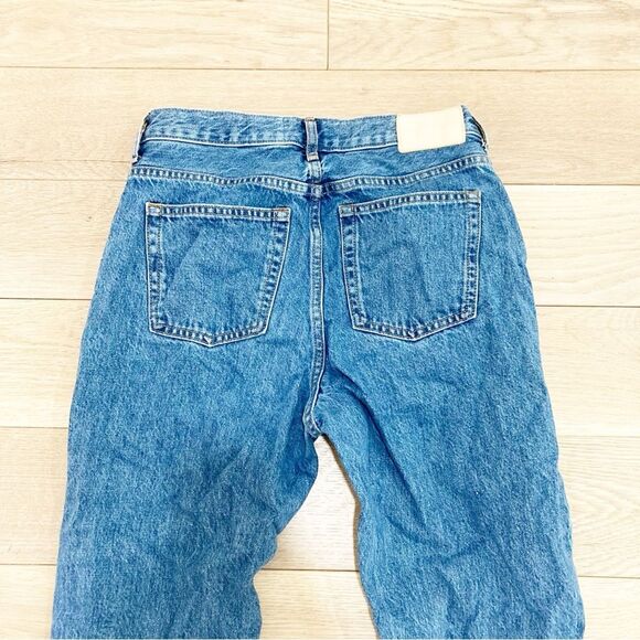 Everlane Blue Straight Leg Jeans with Classic Fit - Picture 7 of 7